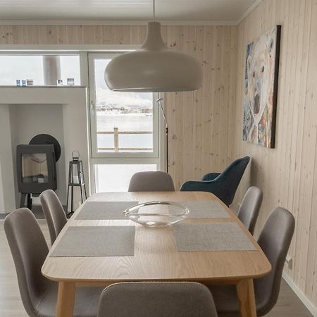 Gravdal  Brand New Nappstraumen Seaview Cabin 빌라 외부 사진