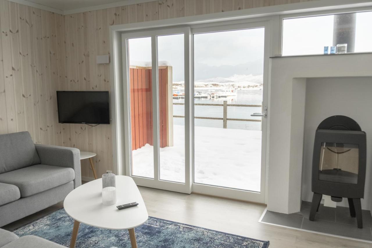 Gravdal  Brand New Nappstraumen Seaview Cabin 빌라 외부 사진