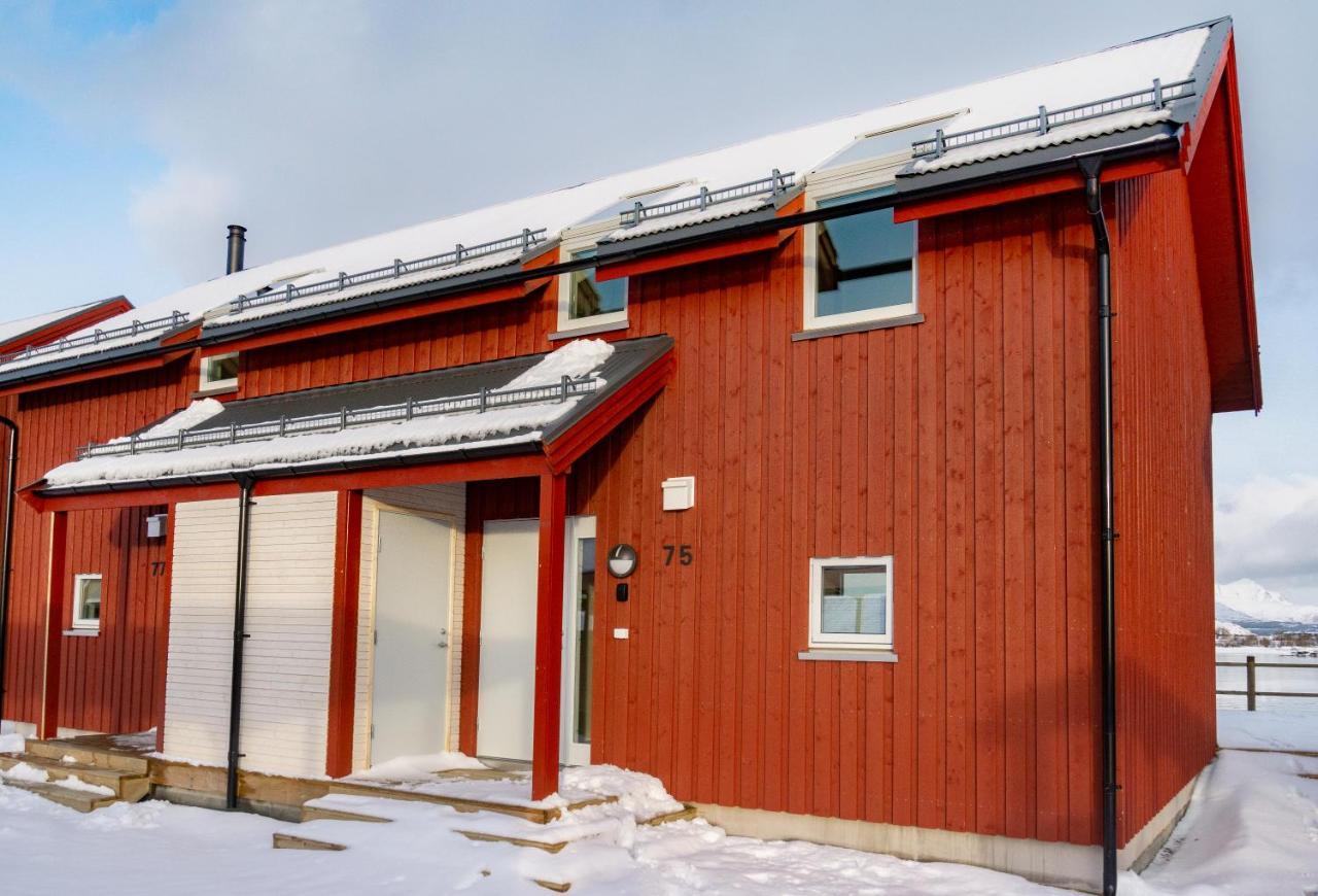 Gravdal  Brand New Nappstraumen Seaview Cabin 빌라 외부 사진