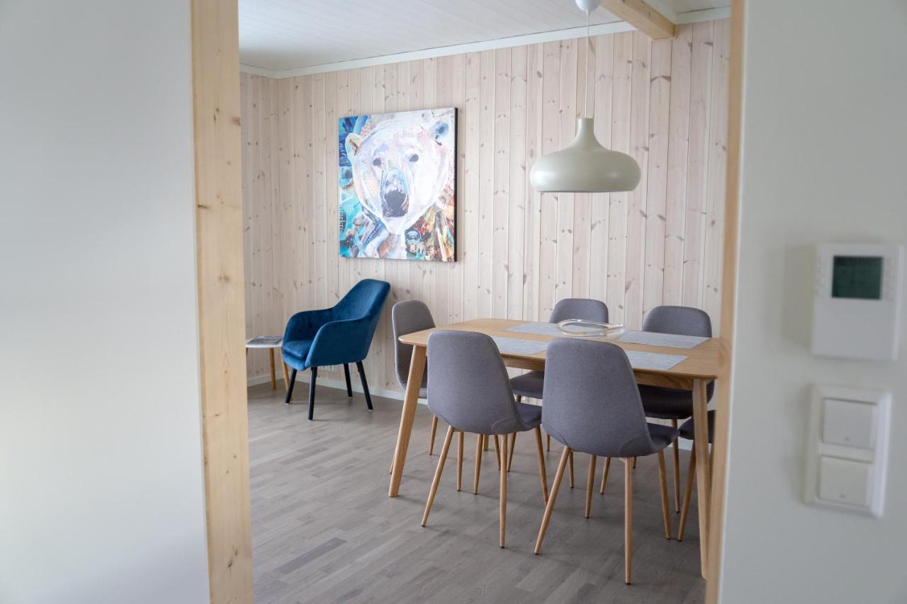 Gravdal  Brand New Nappstraumen Seaview Cabin 빌라 외부 사진